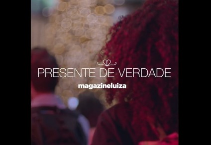 Magazine Luiza celebra o Natal nas redes sociais com conto real