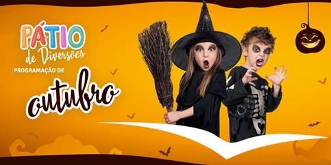 Halloween é o  tema do "Pátio de Diversões"