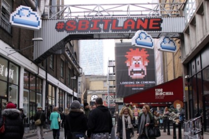 Disney transforma Londres em pixels