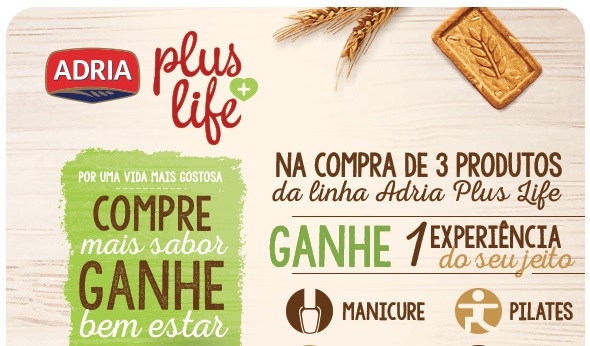 Adria Plus Life lança a promoção “Por uma vida mais gostosa”