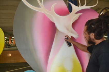 Exposição de grafite "Vivências" promovida pelo espaço alternativo Viaduto das Artes Exposição de grafite "Vivências" promovida pelo espaço alternativo Viaduto das Artes