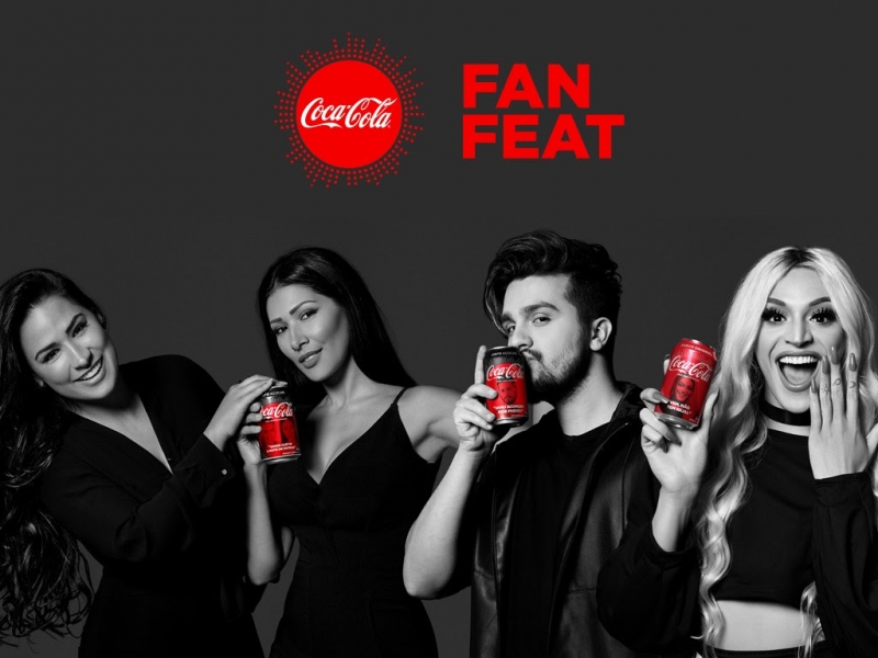 Multishow transmitiu ao vivo o Coca-Cola FanFeat