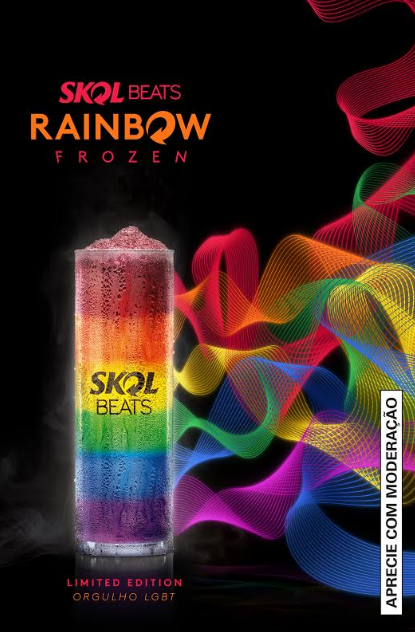 Skol Beats une cores e respeito à diversidade em versão exclusiva Rainbow Frozen