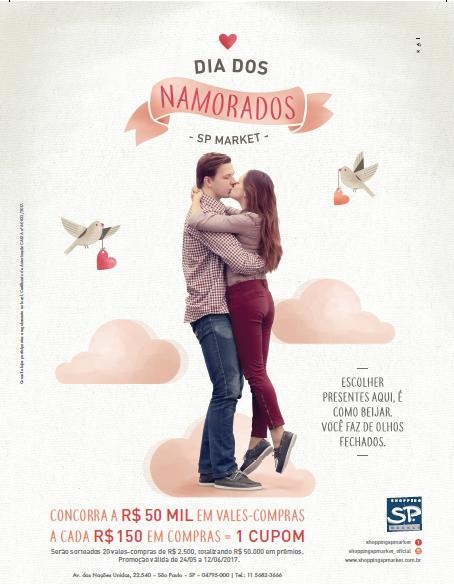 Comemore o Dia dos Namorados no Shopping SP Market