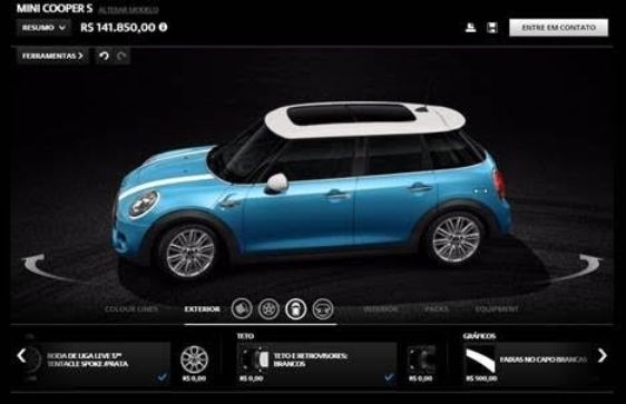 BMW Brasil coloca no ar o "Car Configurator"