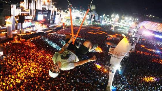 App faz pré-agendamento para brinquedos na Cidade do Rock