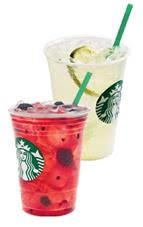 Novidade Starbucks: Chá Verde gelado com Limonada e Morango