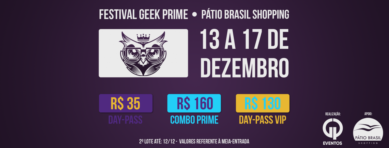 5ª edição do Festival Geek Prime