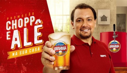 Promoção chopp e Alê na sua casa
