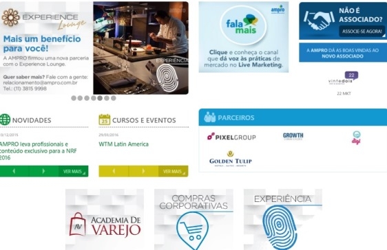 Ampro renova sua comunicação on-line