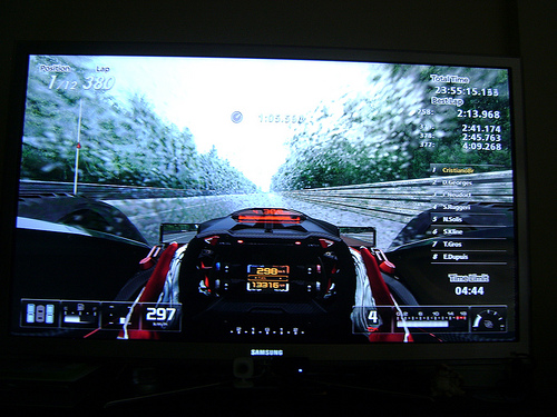 Vencedor de Playstation acelerou em Le Mans Vencedor de Playstation acelerou em Le Mans
