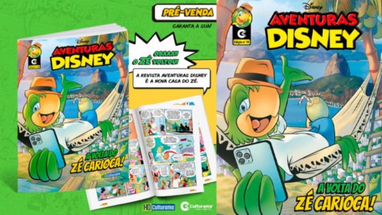 Zé Carioca volta a ter HQs publicadas no Brasil