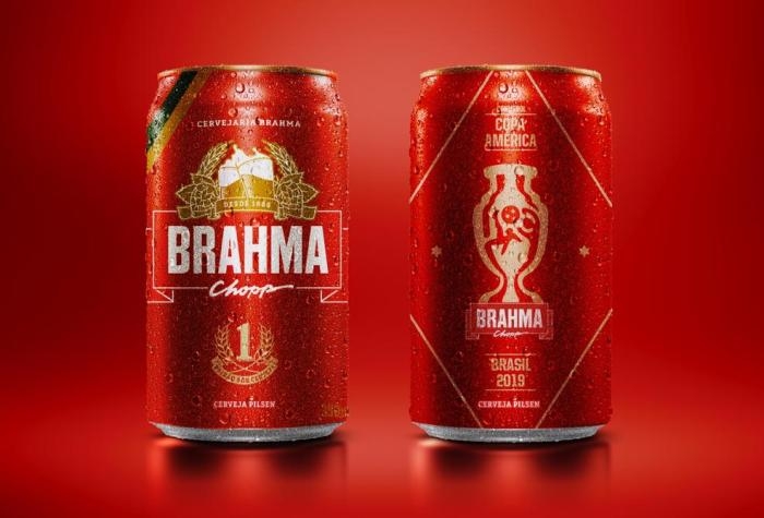 Brahma cria lata com QR code para a Conmebol Copa América