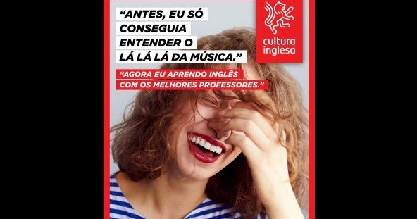 Cultura Inglesa utiliza o conceito "perrengue nunca mais"