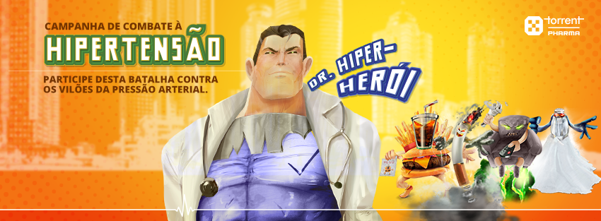 Torrent do Brasil promove campanha digital com super-heróis