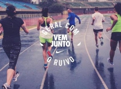 Nike estimula corredores com o app "Vem junto"