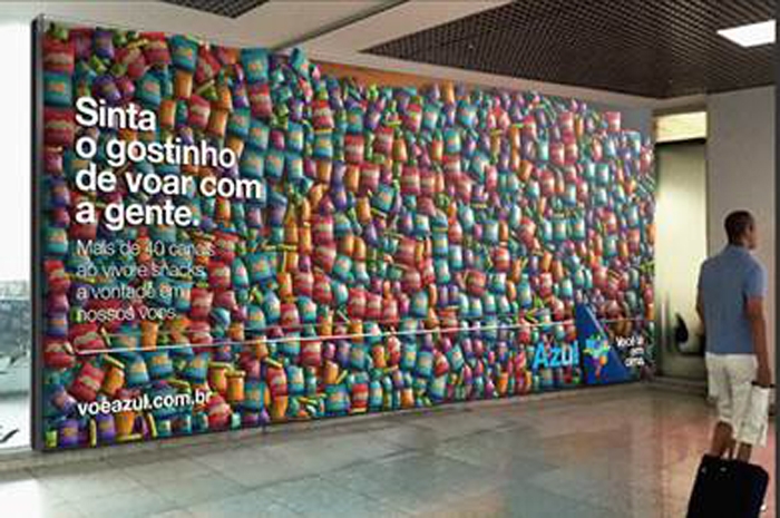 Snacks da Azul chegam ao Aeroporto de Curitiba