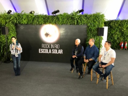 RiR e Governo do Estado lançam o Rock in Rio Escola Solar