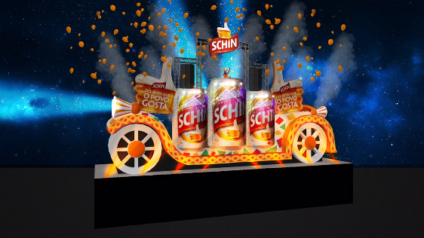 Schin no Carnaval: do camarote ao folião pipoca
