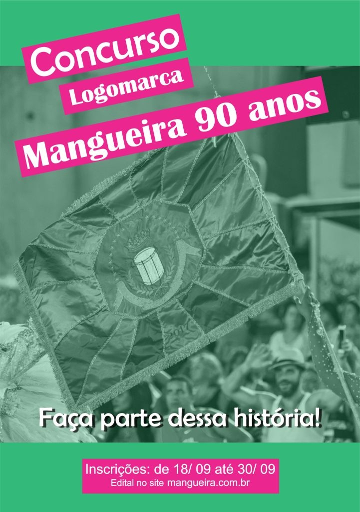 Mangueira cria concurso cultural para logo de seus 90 anos