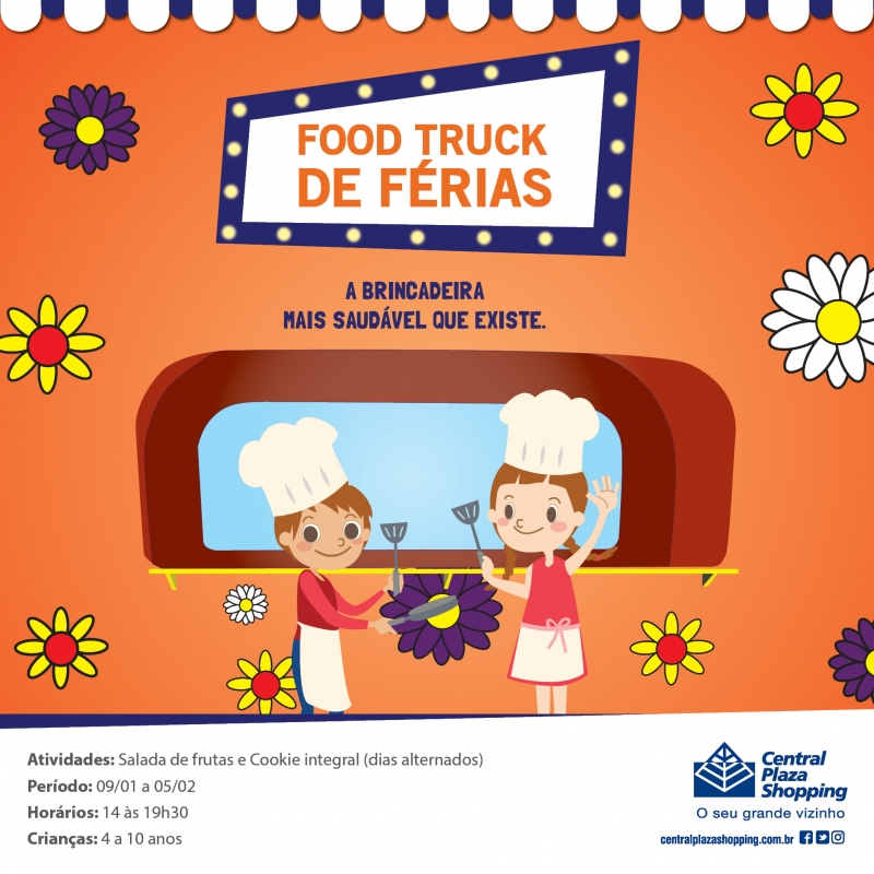 Food Truck de Férias no Central Plaza Shopping