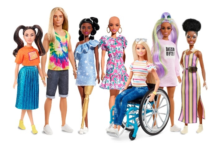 Barbie amplia seu portfólio em prol da diversidade