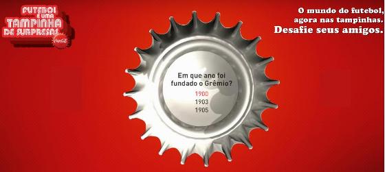 "Tampinha de Surpresas" com Coca-Cola