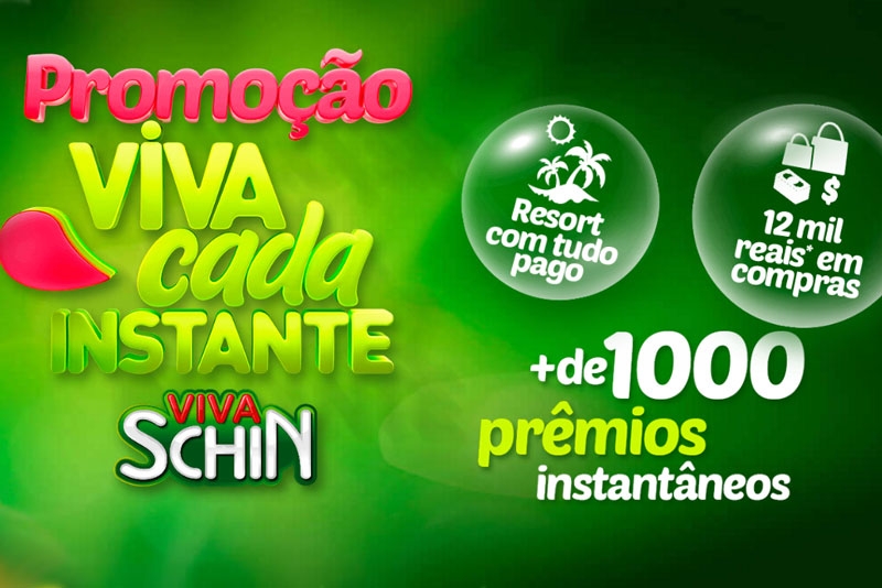 Viva Schin lança Promoção Viva Cada Instante