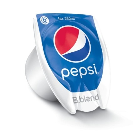 B.blend lança cápsula de refrigerante Pepsi