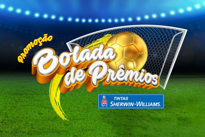 "Bolada de Prêmios" na promo da Sherwin-Williams