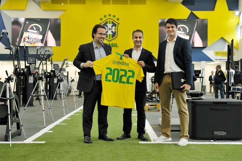 Technogym é a nova parceira da Seleção Brasileira