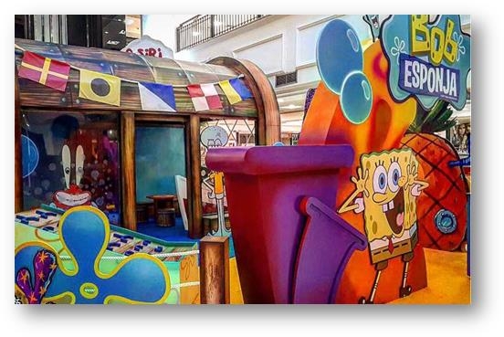 Bob Esponja chega ao Pátio Limeira Shopping