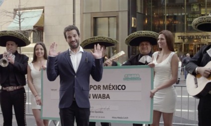 Aplicativo de guía turistico Waba convida Donald Trump