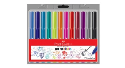 Consumidores poderão criar cores para caneta Fine Pen em campanha da Faber-Castell