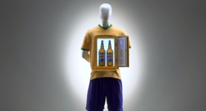 Quilmes debocha da seleção brasileira e a transforma em "geladeira"