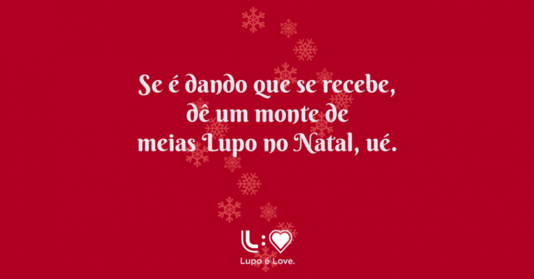 Lupo lança campanha de Natal com João Vicente de Castro