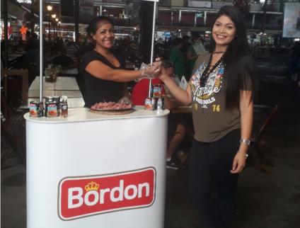 Bordon ativa marca no Centro de Tradições Nordestinas