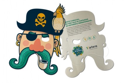 Arteris promove campanha de conscientização no Carnaval
