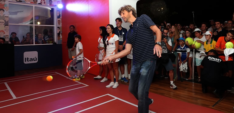  Itaú apresenta Miami Open e leva Gustavo Kuerten ao torneio, como grande embaixador do tênis