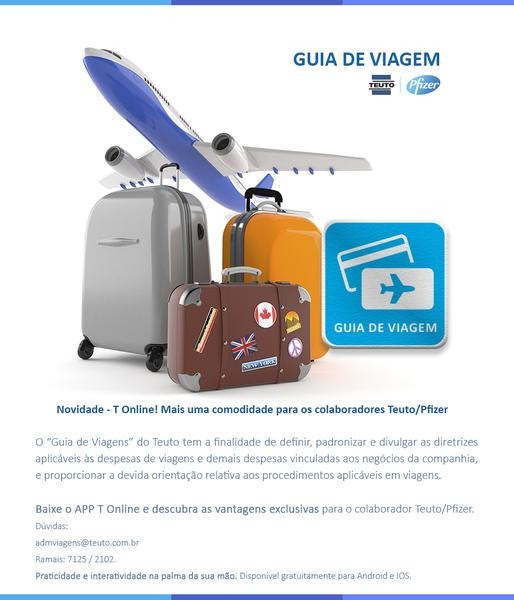 Aplicativo exclusivo para colaborador do Teuto, T-Online lança Guia de Viagens Aplicativo exclusivo para colaborador do Teuto, T-Online lança Guia de Viagens