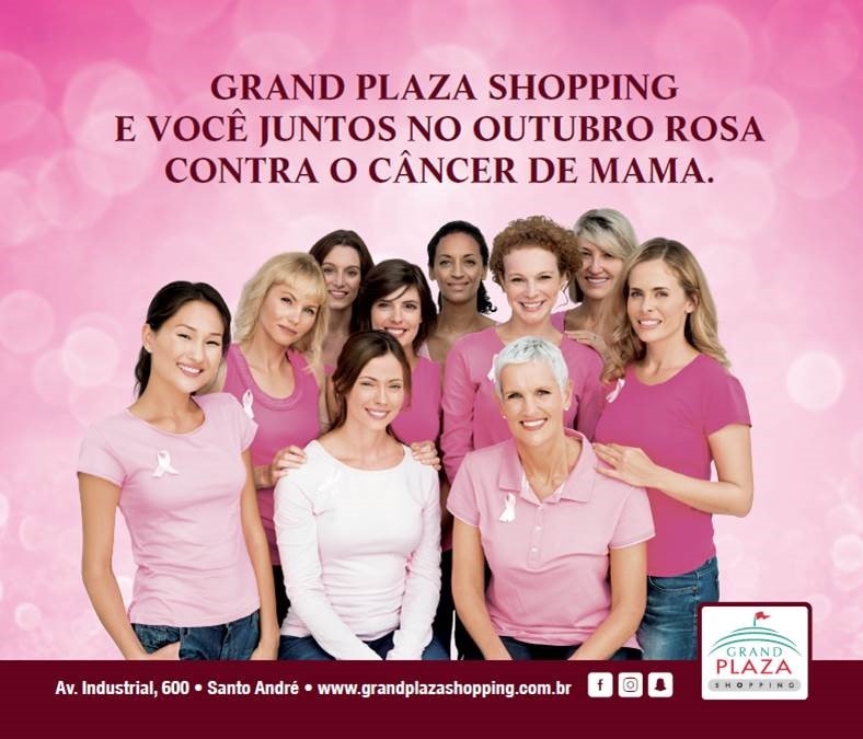 Grand Plaza Shopping promove o Outubro Rosa com ações de saúde gratuitas