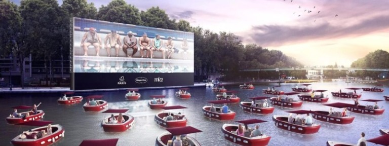 Paris Plages terá cinema drive-in para barcos