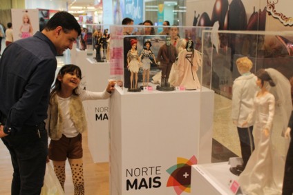 Norte Shopping traz exposição de Barbies colecionáveis