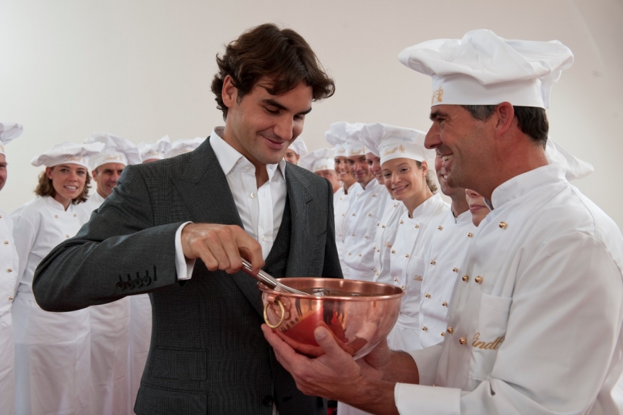 Lindt promove encontro com Roger Federer, na Suíça