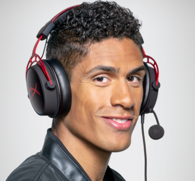 Raphaël Varane é o novo embaixador da HyperX