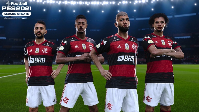 Konami renova com Flamengo no PES