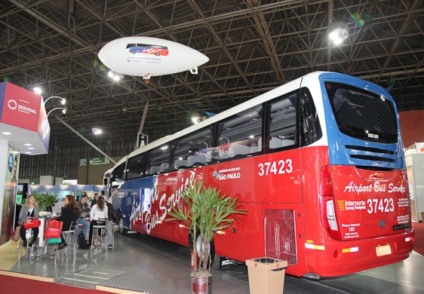 For US Eventos promove Airport Bus Service na Abav 2013