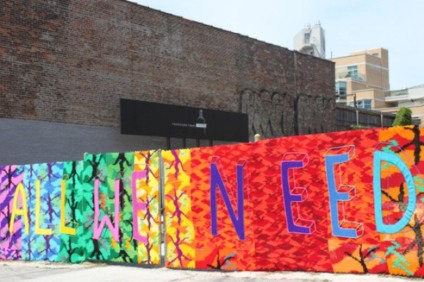 Absolut colore as ruas de Brooklyn