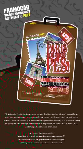 Authentic Feet deixa Paris aos seus pés