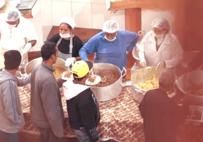 sazón distribuição de alimentos